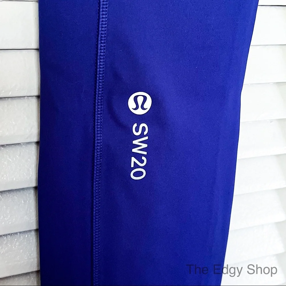lululemon athletica | Speed Up Mid-Rise Tight 28" *SeaWheeze Lazurite - Picture 4 of 8